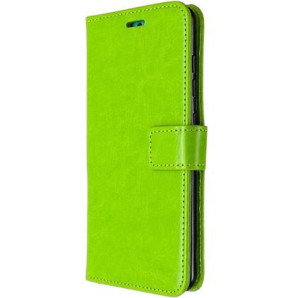 Mobigear Wallet Housse Samsung Galaxy A51 Etui Porte-Monnaie - Vert