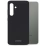 Mobilize Rubber Gelly Coque Samsung Galaxy S24 Plus Coque arrière en TPU Souple - Matt Black