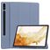 Mobigear Tri-Fold Gel Coque Samsung Galaxy Tab S9 Plus Etui en TPU,Similicuir + Porte-crayon - Violet