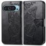 Mobigear Butterfly Housse Google Pixel 10 Pro Etui Porte-Monnaie - Noir