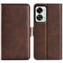 Mobigear Slim Magnet Housse OnePlus Nord 2T 5G Etui Porte-Monnaie - Marron