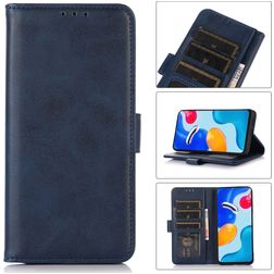 Mobigear Wallet Housse Motorola Moto G23 Etui Porte-Monnaie - Bleu
