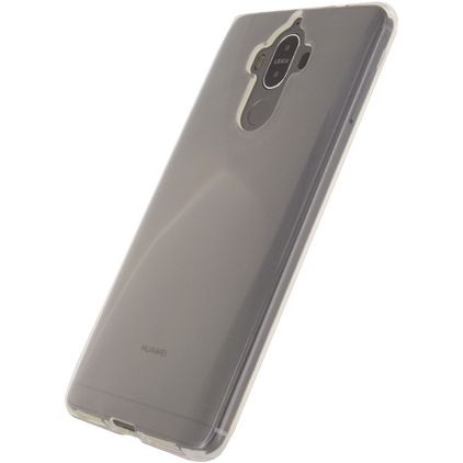 Mobilize Gelly Coque Transparente Huawei Mate 9 Coque arrière en TPU Souple - Transparent