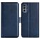 Mobigear Slim Magnet Housse Motorola Moto G62 Etui Porte-Monnaie - Bleu