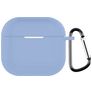 Mobigear Colors Coque Apple AirPods 4 Coque en Silicone Souple - Bleu