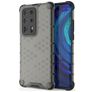 Mobigear Honeycomb Coque Huawei P40 Pro Plus Coque arrière Rigide Anti-Chocs - Noir