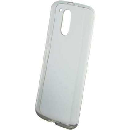 Mobilize Gelly Coque Transparente Motorola Moto G4 Coque arrière en TPU Souple - Transparent