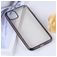 Mobigear Royal Coque iPhone 11 Coque arrière en TPU Souple - Noir / Transparent
