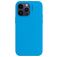 Nudient Base Coque iPhone 14 Plus Coque arrière en Silicone - Vibrant Blue