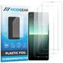 Mobigear Sony Xperia 10 II Protection d'écran Film - Compatible Coque (Lot de 3)