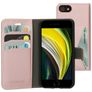 Mobiparts Classic Wallet Housse iPhone 8 Etui Porte-Monnaie - Rose