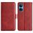 Mobigear Slim Magnet Housse HONOR X7 Etui Porte-Monnaie - Rouge