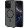 Mobiparts Hardcover Coque iPhone 16 Pro Max MagSafe Coque arrière Rigide - Satin Black