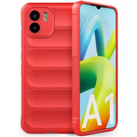 Mobigear Bumpy Coque Xiaomi Redmi A1 4G Coque arrière en TPU Souple - Rouge