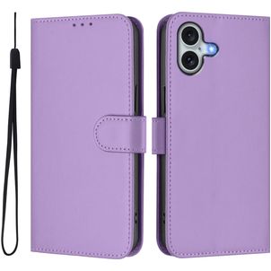 Mobigear Urban Wallet Housse iPhone 16 Plus Etui Porte-Monnaie - Violet