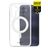 Mobilize Naked Protection Coque Transparente Samsung Galaxy A56 MagSafe Coque arrière Rigide Anti-Chocs - Transparent
