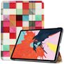 Mobigear Tri-Fold Coque iPad Air 5 (2022) Etui - Mosaïque