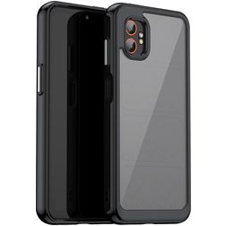 Mobigear Crystal Coque Samsung Galaxy Xcover 7 Pro Coque arrière Rigide - Noir