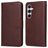 Mobigear Wallet Housse Samsung Galaxy A56 Etui Porte-Monnaie - Marron