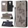 Mobigear Butterfly Housse Xiaomi Redmi Note 9 Etui Porte-Monnaie - Gris