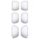 Xccess Silicon Replacement Ear Tips for Airpod Pro 1/2 Size S/M/L (3 Pair) White