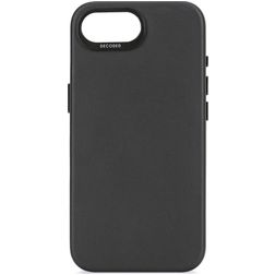 Decoded Coque iPhone 17e Coque arrière en Cuir Véritable Anti-Chocs - Noir
