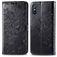 Mobigear Mandala Xiaomi Redmi 9A Étui Portefeuille - Noir