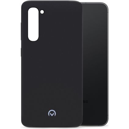 Mobilize Rubber Gelly Coque Samsung Galaxy S23 Plus Coque arrière en TPU Souple - Matt Black