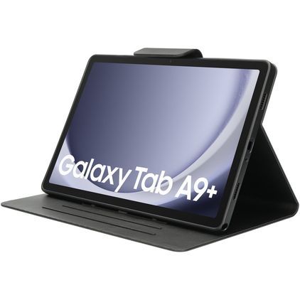 Mobiparts Classic Folio Coque Samsung Galaxy Tab A9 Plus (2023) Etui - Noir