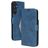 Mobiparts Classic Wallet Samsung Galaxy A25 Étui Portefeuille - Steel Blue