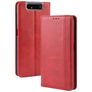Mobigear Sensation Housse Samsung Galaxy A80 Etui Porte-Monnaie - Rouge