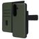 Mobiparts Samsung Galaxy S26 Coque Cuir véritable Étui 2en1 avec coque amovible Portefeuille - Vert