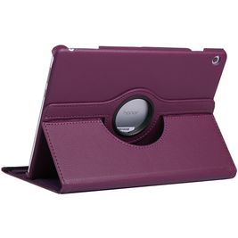 Mobigear DuoStand Coque Huawei MediaPad T5 10.1 Etui Rotatif - Violet