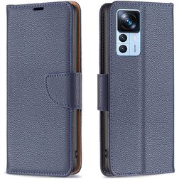 Mobigear Wallet Xiaomi 12T Étui Portefeuille - Bleu