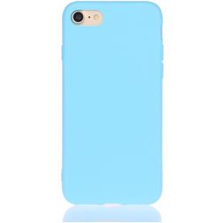 Mobigear Colors Coque iPhone 7 Coque arrière en TPU Souple - Bleu
