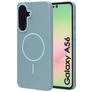 Mobiparts Slim Line Coque Samsung Galaxy A56 MagSafe Coque arrière Rigide - Sage Green