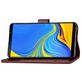 Mobigear Clover Housse Samsung Galaxy A7 (2018) Etui Porte-Monnaie - Marron