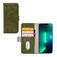 Mobilize Elite Gelly Housse iPhone 13 Pro Max Etui Porte-Monnaie - Vert