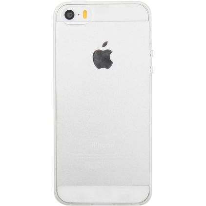 Mobigear Basics Coque Transparente iPhone 5 Coque arrière en TPU Souple - Transparent