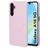 Mobiparts Slim Line Samsung Galaxy A16 MagSafe Plastique rigide Coque arrière - Blush Pink