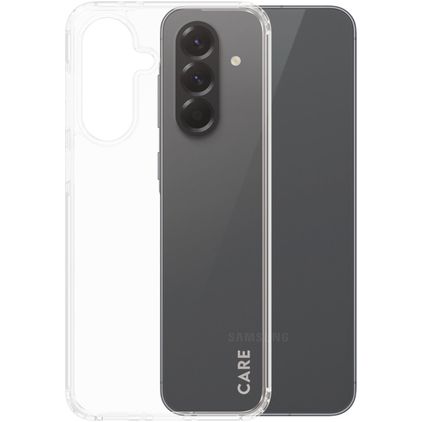 CARE by PanzerGlass Flagship Coque Transparente Samsung Galaxy A56 Coque arrière Rigide - Transparent