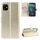 Mobigear Wallet Housse iPhone 11 Etui Porte-Monnaie - Or