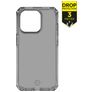 ITSkins SpectrumClear-R Coque iPhone 15 Pro Coque arrière en TPU Souple Anti-Chocs - Smoke