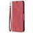 Mobigear Excellent Housse Samsung Galaxy A12 Etui Porte-Monnaie - Rouge