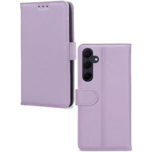 Mobilize Premium Gelly Wallet Housse Samsung Galaxy A35 Etui Porte-Monnaie - Violet