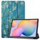 Mobigear Tri-Fold Coque Samsung Galaxy Tab S6 Lite Etui - Fleurs d'amande