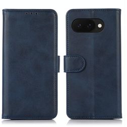 Mobigear Wallet Housse Google Pixel 9a Etui Porte-Monnaie - Bleu