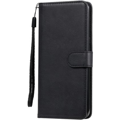 Mobigear Premium Housse LG V60 ThinQ Etui Porte-Monnaie - Noir