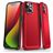 Mobigear Slim Armor Coque iPhone 15 Plus Coque arrière Rigide Anti-Chocs - Rouge
