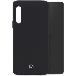 Mobilize Rubber Gelly Coque Sony Xperia 10 V Coque arrière en TPU Souple - Matt Black
